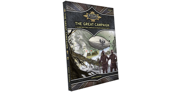 Announcing The Great Campaign a campaign book for Leagues of Adventure!