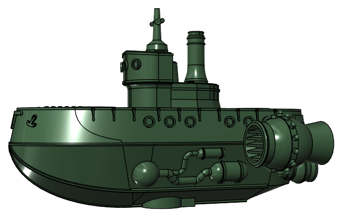 British Destroyer